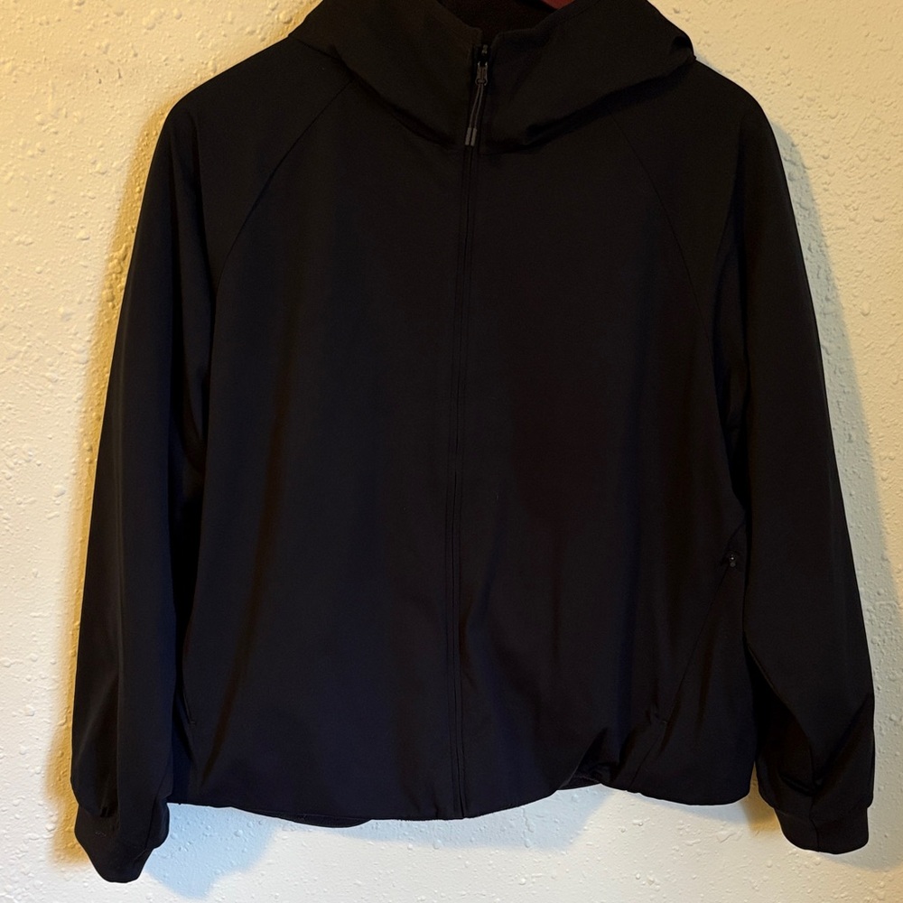 Uniqlo Windproof Fleece Reversible Full-Zip Hoodie
